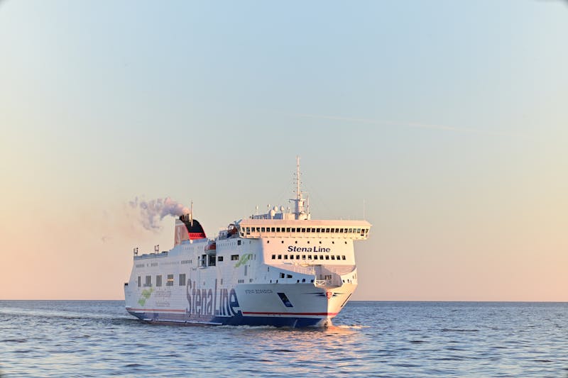 Rosslare to Pembroke Irish Ferries route along scenic coastline